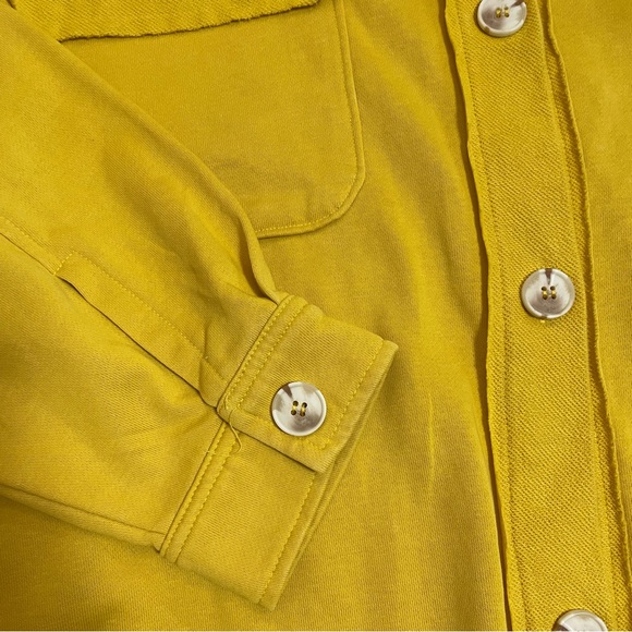 New Maurices Golden Aura Cotton Collegiate Shacket Shirt Size 2X - Picture 10 of 15